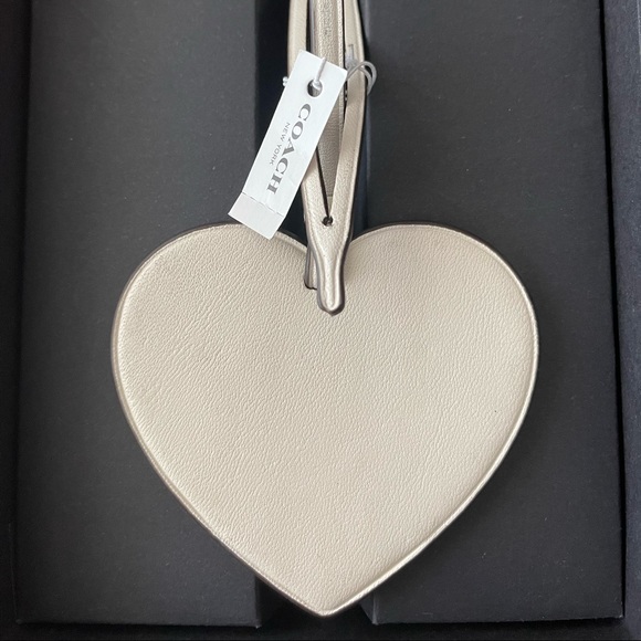 Brand New Coach heart charm 💟🤍✨ - Picture 3 of 3